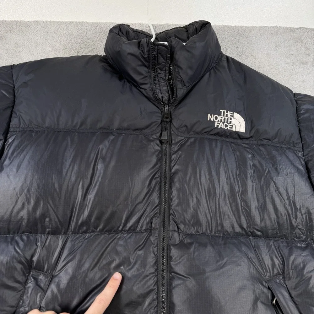 The North Face Jacket Mens XL Black 1996 Nuptse Retro 700 Down Puffer Packable
